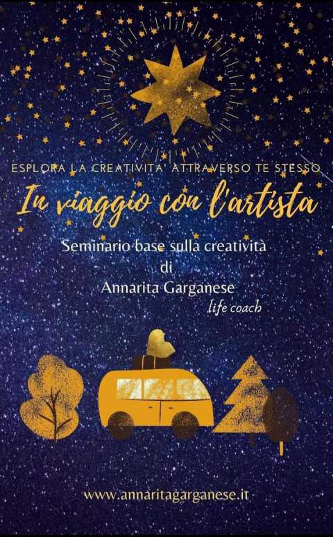 ''In viaggio con lartista'': seminario con una life coach per esplorare la propria creativit